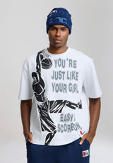Du bist genau wie dein Mädchen Trash Talk T-Shirt - Grau