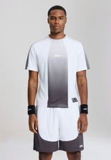 Camiseta Unisex de Calentamiento con Contraste - Negro