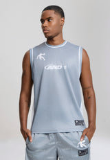 Unisex And1 Mesh Double Dunk Basketball Vest - Grey