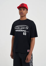 Mens Core Graffiti Logo T-Shirt - Black