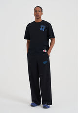 Herren Core Logo Straight Leg Jogginghose - Schwarz