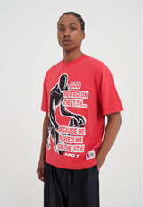 Herren Rested on the 7th Trash Talk T-Shirt - Rot