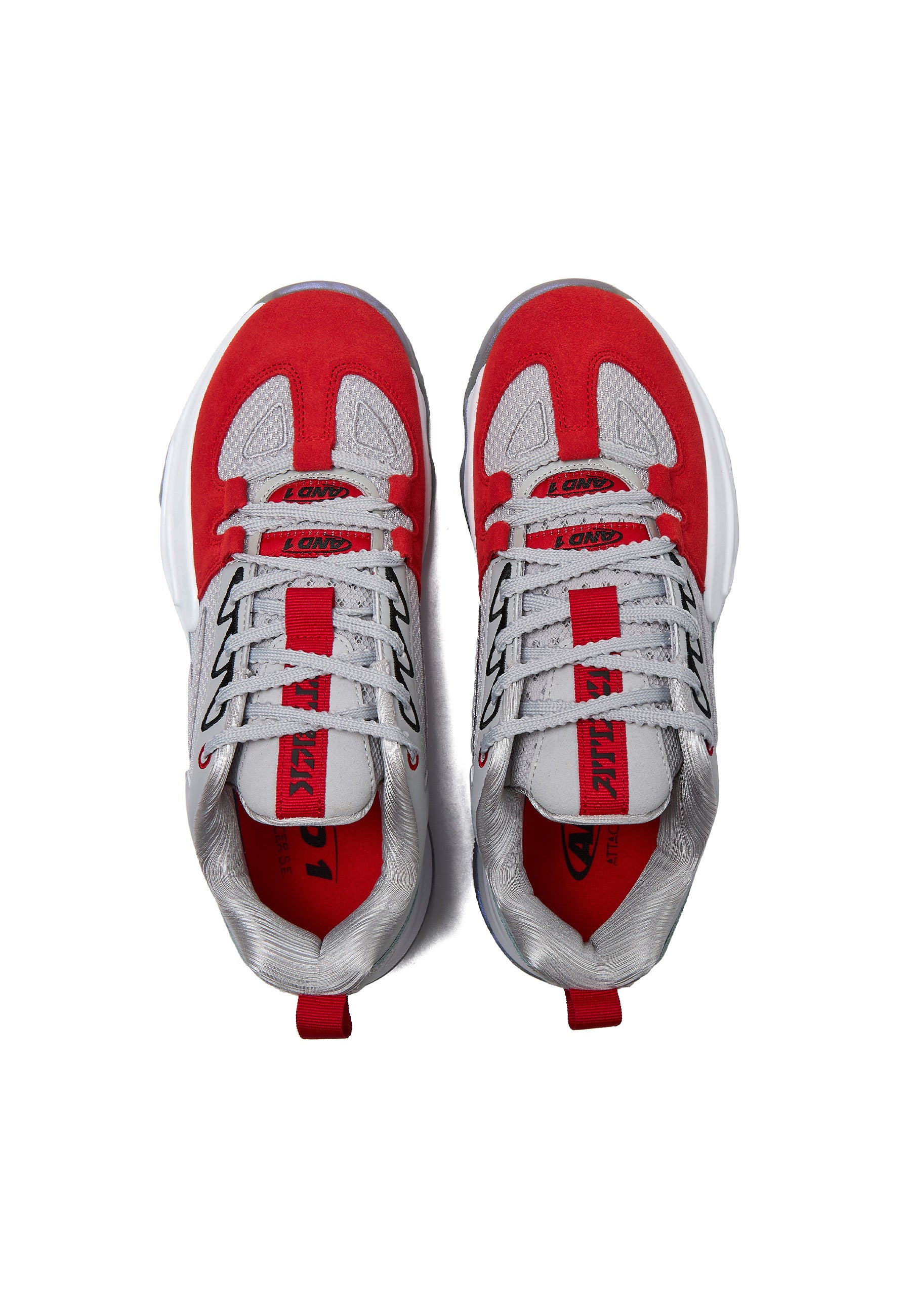 Mens Tai Chi Sneaker - Red/White – And1