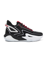 Mens Attack 4.0 Sneaker - Black/White/Red
