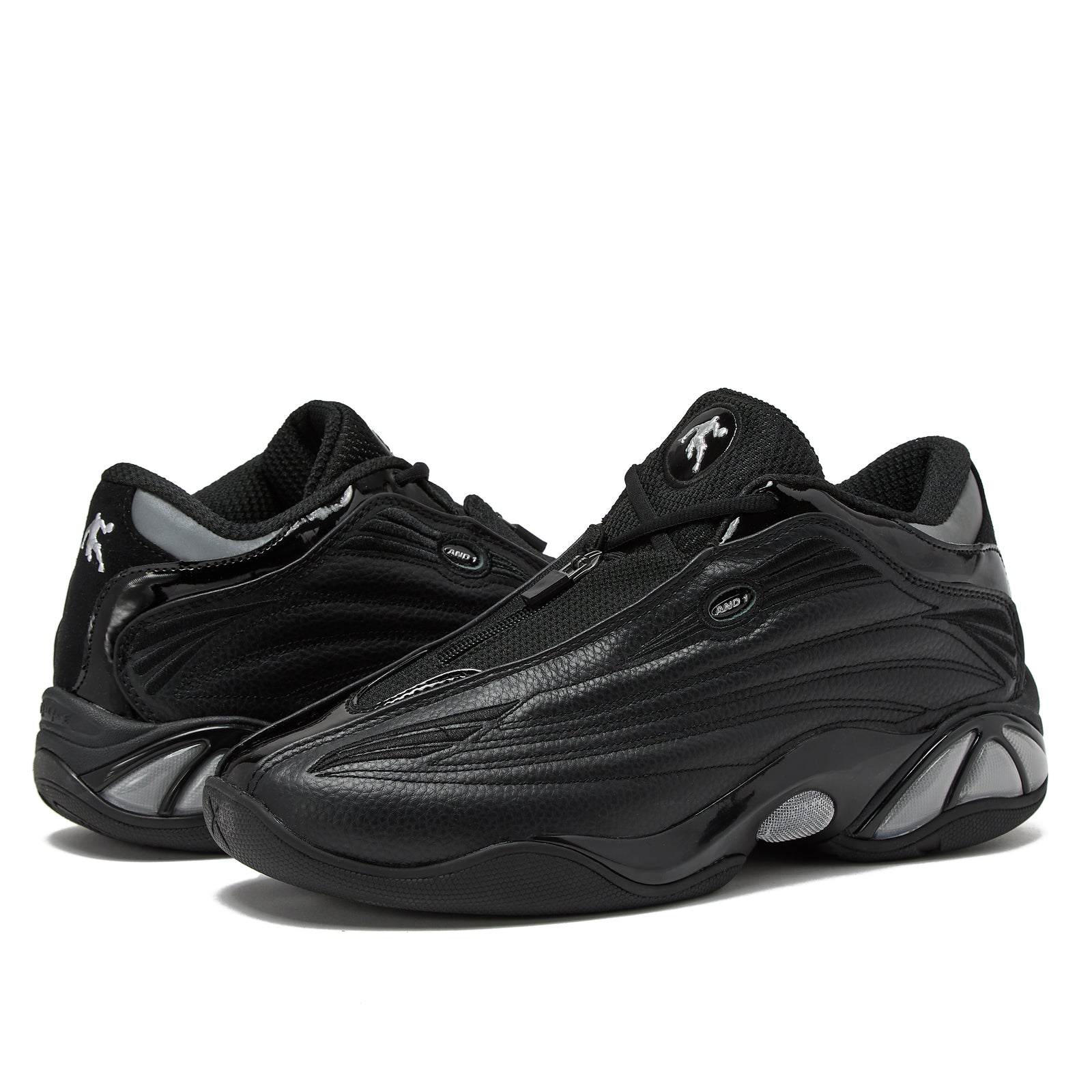 AND1 Mad Game Pro Black & White Basketball Shoes For Men