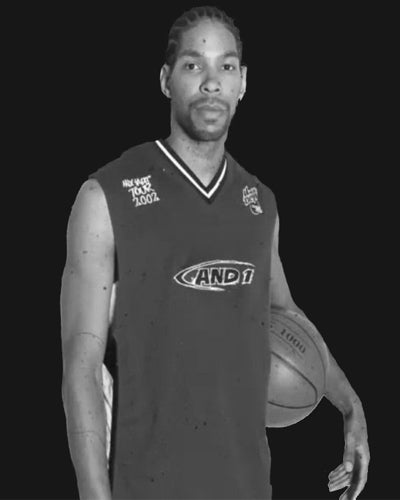 ☯ AND1 MIXTAPE TOUR 2006 Tシャツ HOT SAUCE And 1 Mixtape Tour Jersey - And One HOT SAUCE Jersey - Men's