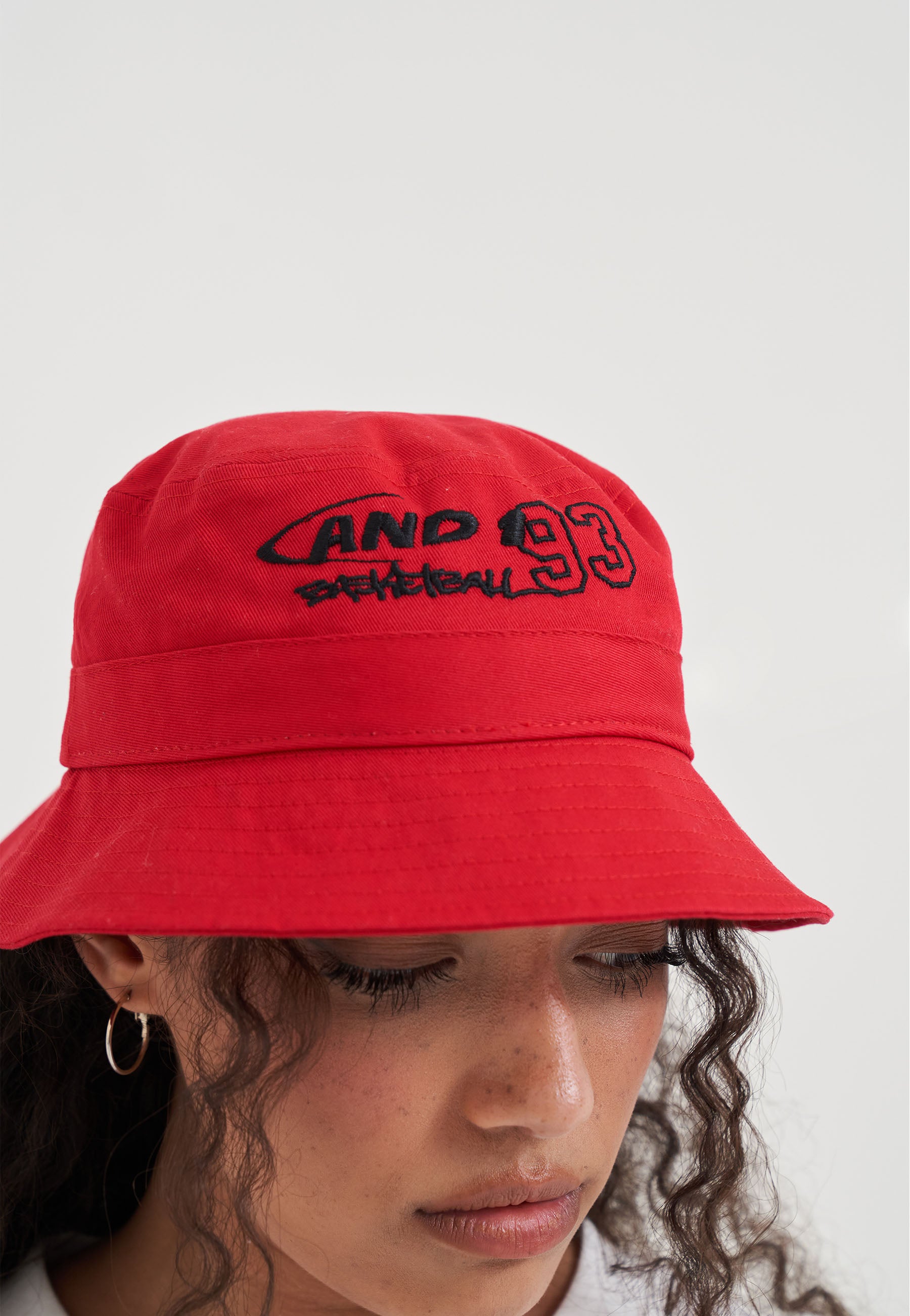 Unisex And1 Logo Bucket Hat - Red