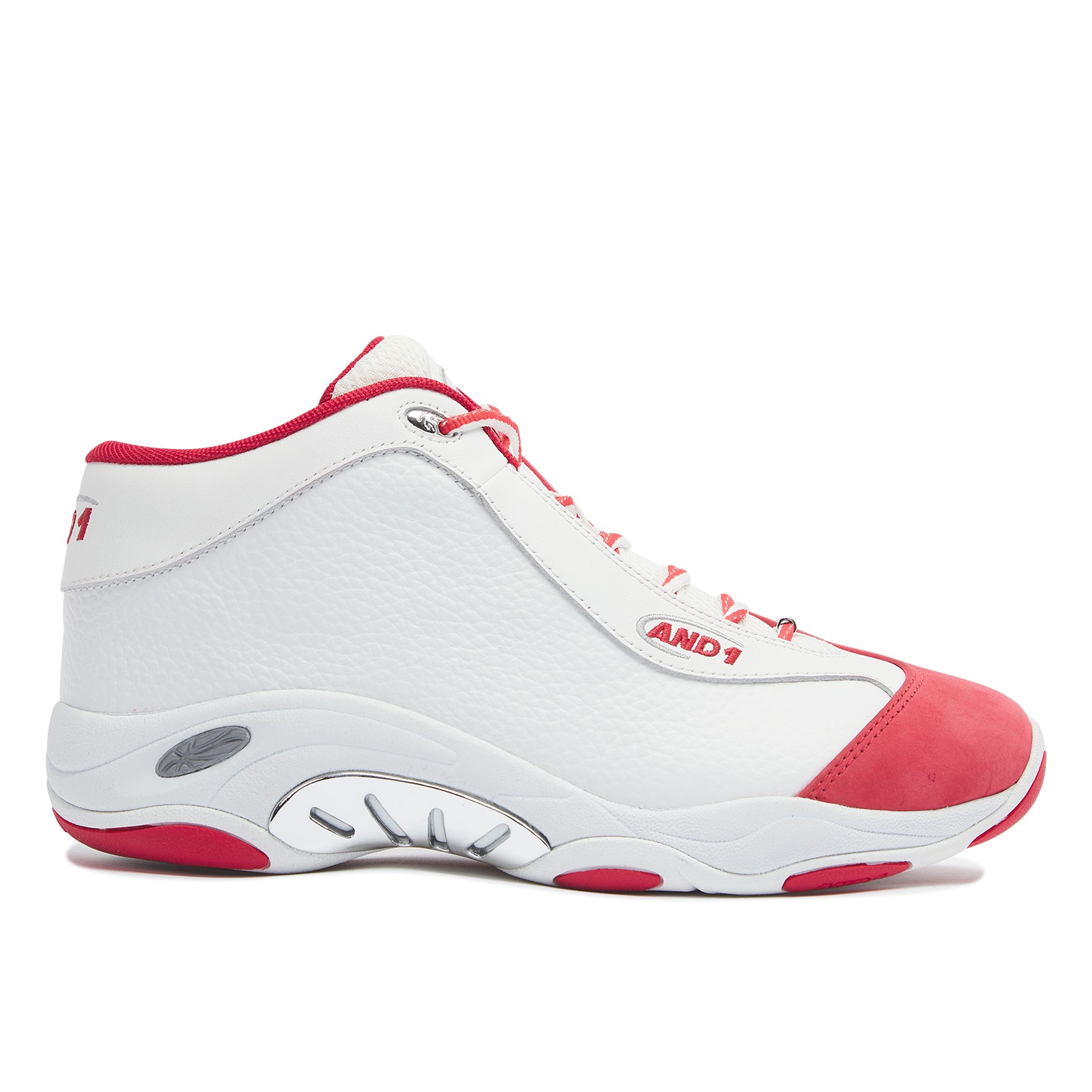 Womens Tai Chi Sneaker - Red/White – And1