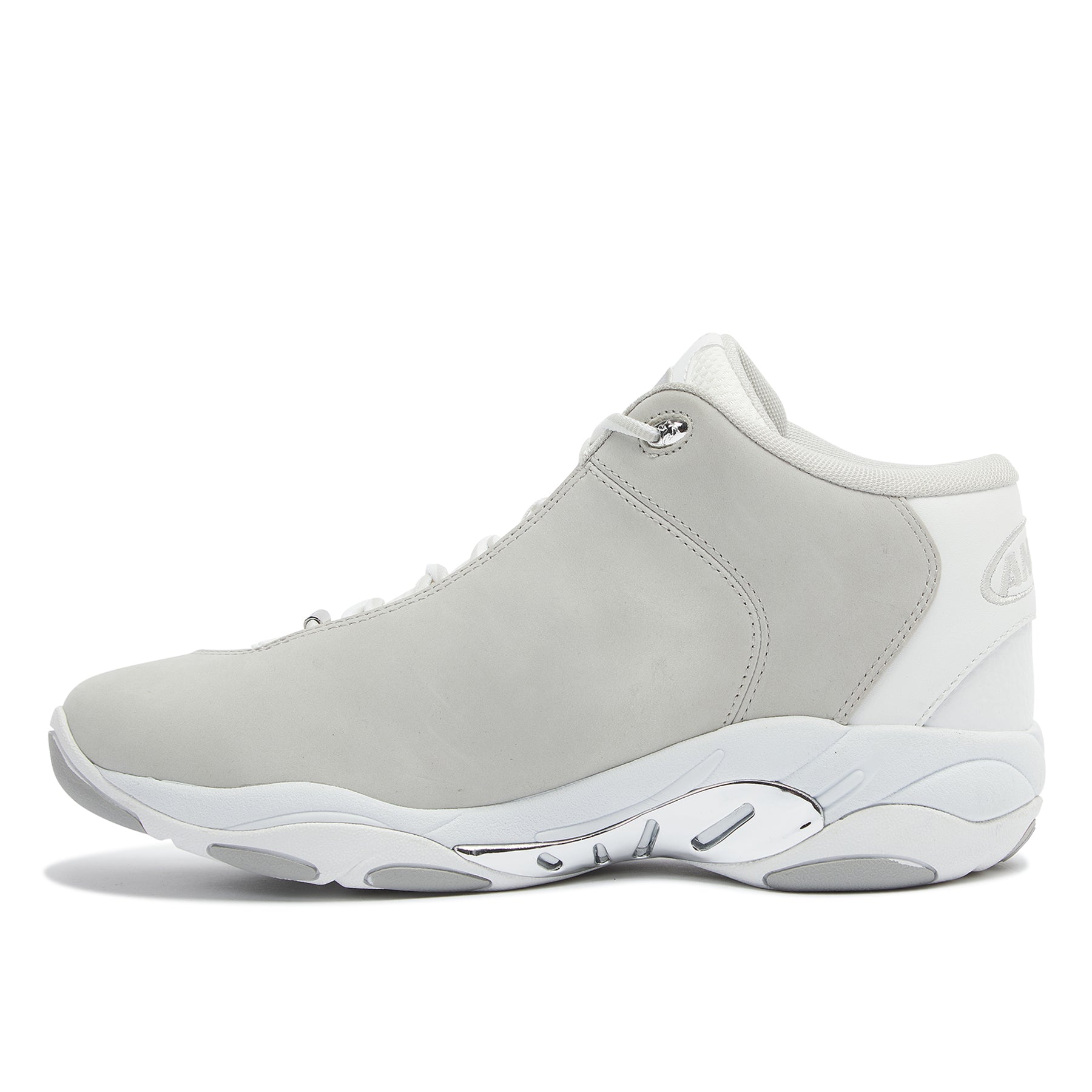Womens Tai Chi Sneaker - Silver/White – And1
