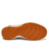 and1 too chillin men's and women's white slip on basketball shoe undersole