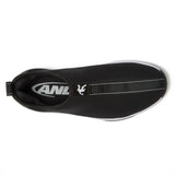 and1 too chillin mens and womens slip on black basketball shoe top facing