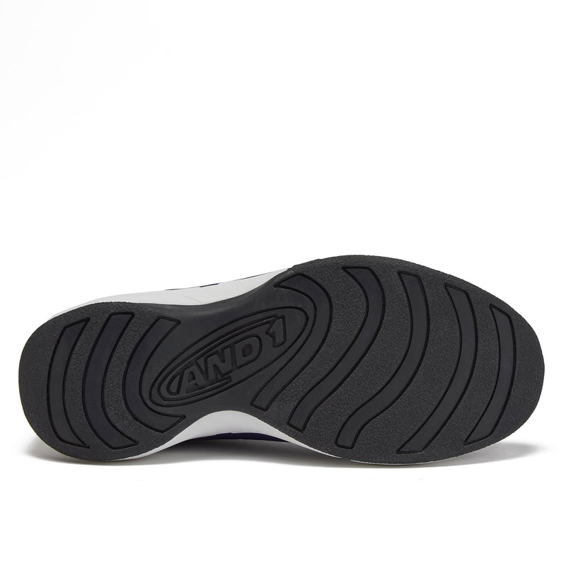and1 too chillin mens and womens slip on blue basketball undersole